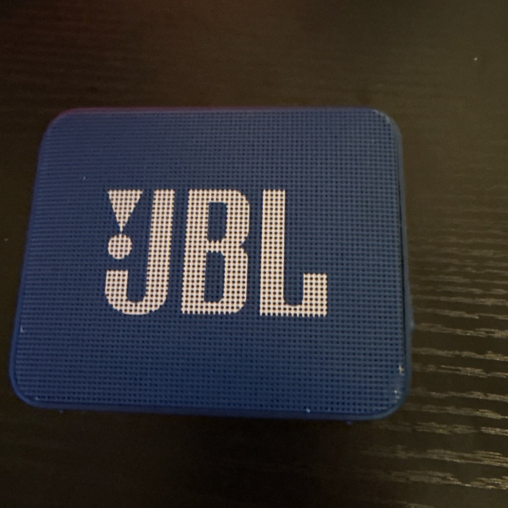 JBL Blue Portable Speaker
